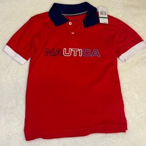Nautica Boys Polo Size 6 Brand New